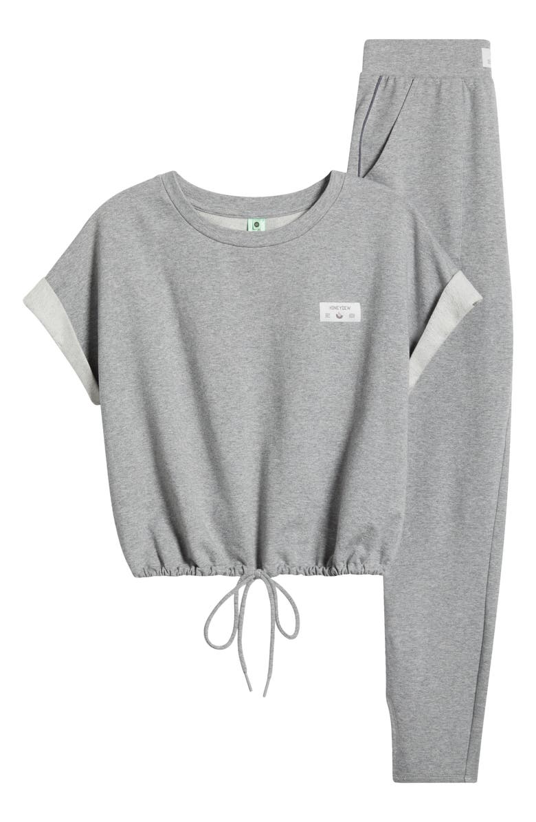 Honeydew Short Sleeve T-Shirt & Joggers Lounge Set, Alternate, color, 