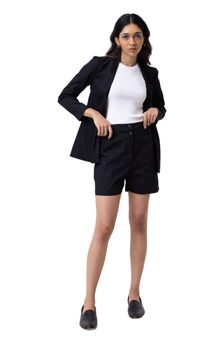 Reistor Drawstring Shorts, Main, color, Black