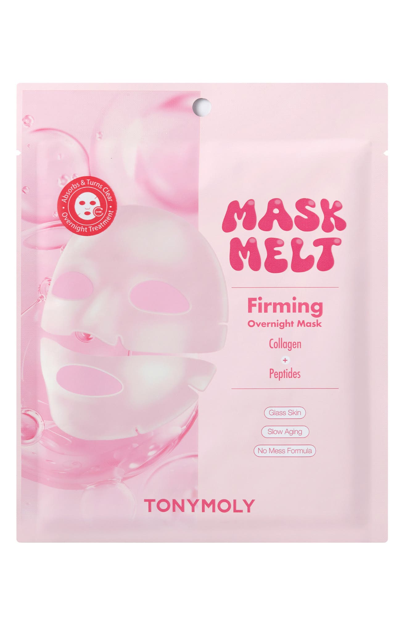 TONYMOLY COLLAGEN PEPTIDE マスク 30枚　寝たまま使用 TONYMOLY Mask Melt Collagen & Peptides Firming Overnight Mask