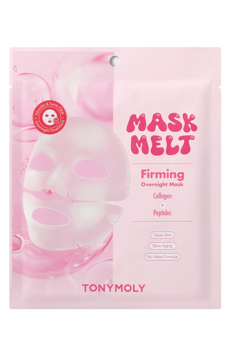 TONYMOLY Mask Melt Collagen & Peptides Firming Overnight Mask, Main, color, 