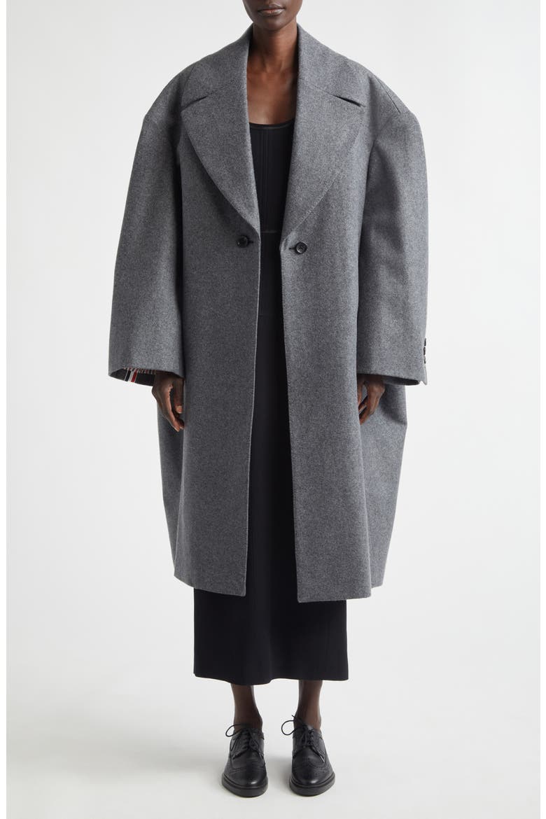 Melton Wool Cocoon Coat (Women) | Nordstrom