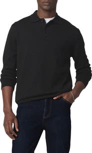 Joe's Long Sleeve Merino Wool Polo
