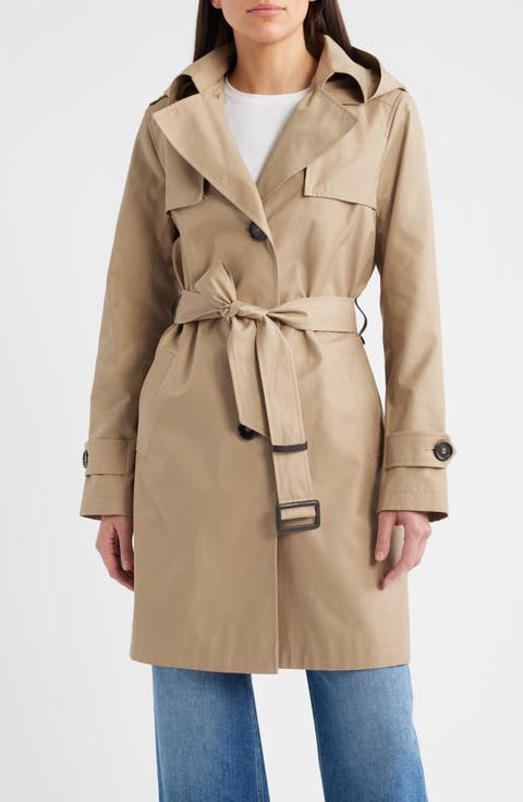 Nordstrom ノードストーム　ロングトレンチコート　ベージュ Women's Beige Trench Coats | Nordstrom