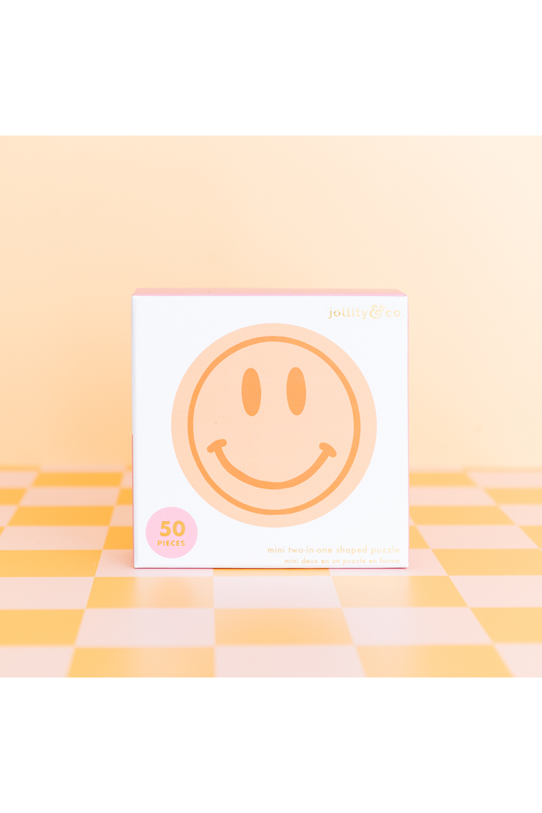 Peace & Love Smile & Peace Mini Puzzle Double Sided, Alternate, color, Assorted Pre-Pack