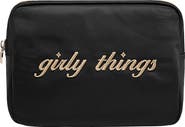 Stoney Clover Lane Large Girly Things Nylon Pouch