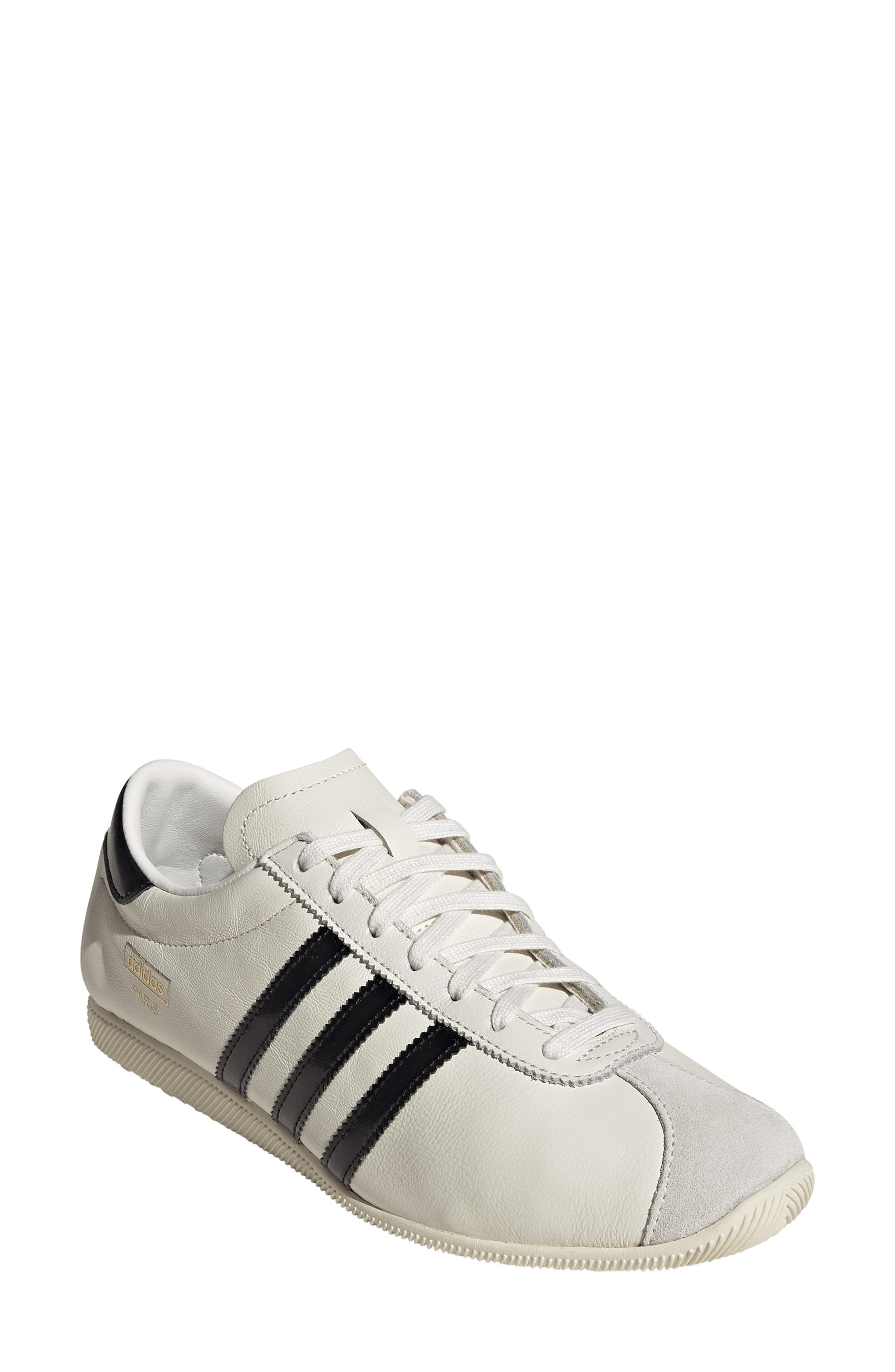 adidas Paris Sneaker, Main, color, White/ Black/ Cream White