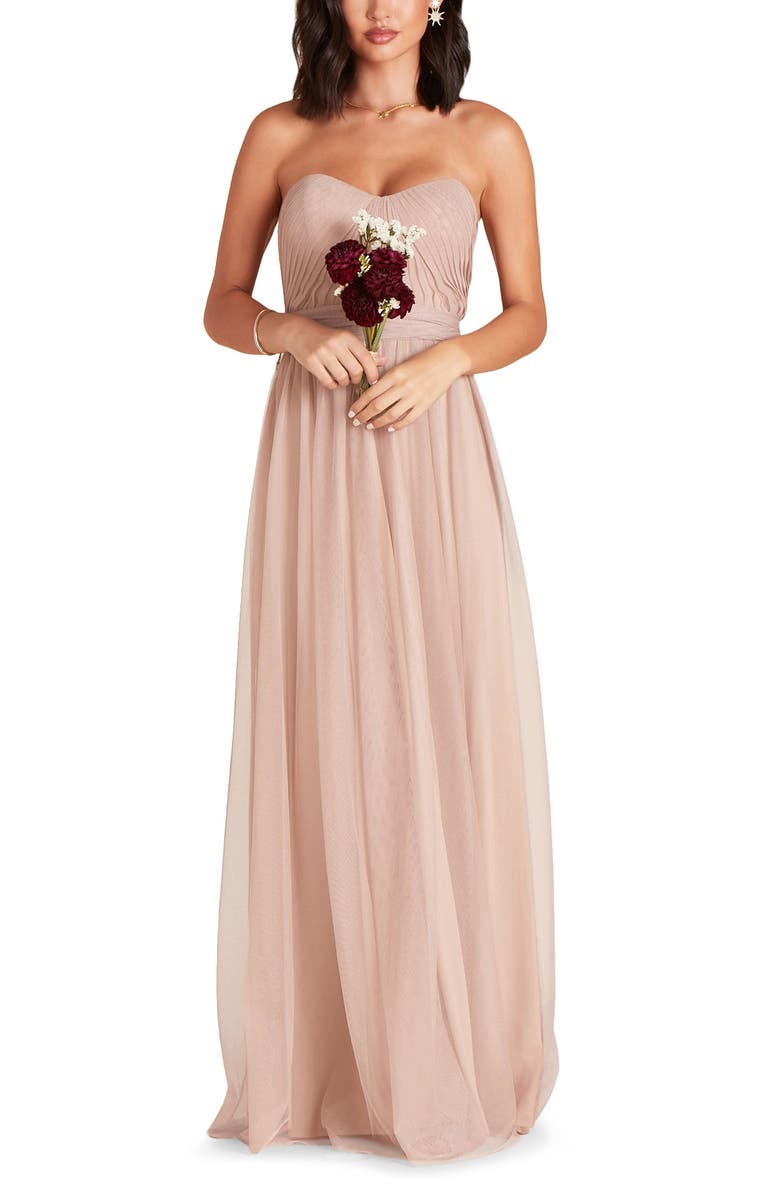 BIRDY GREY Christina Convertible Tulle Gown, Main, color, 