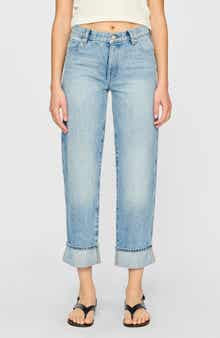 Thea Relaxed Tapered Boyfriend Ankle Jeans