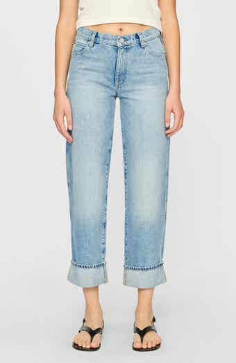 Thea Relaxed Tapered Boyfriend Ankle Jeans