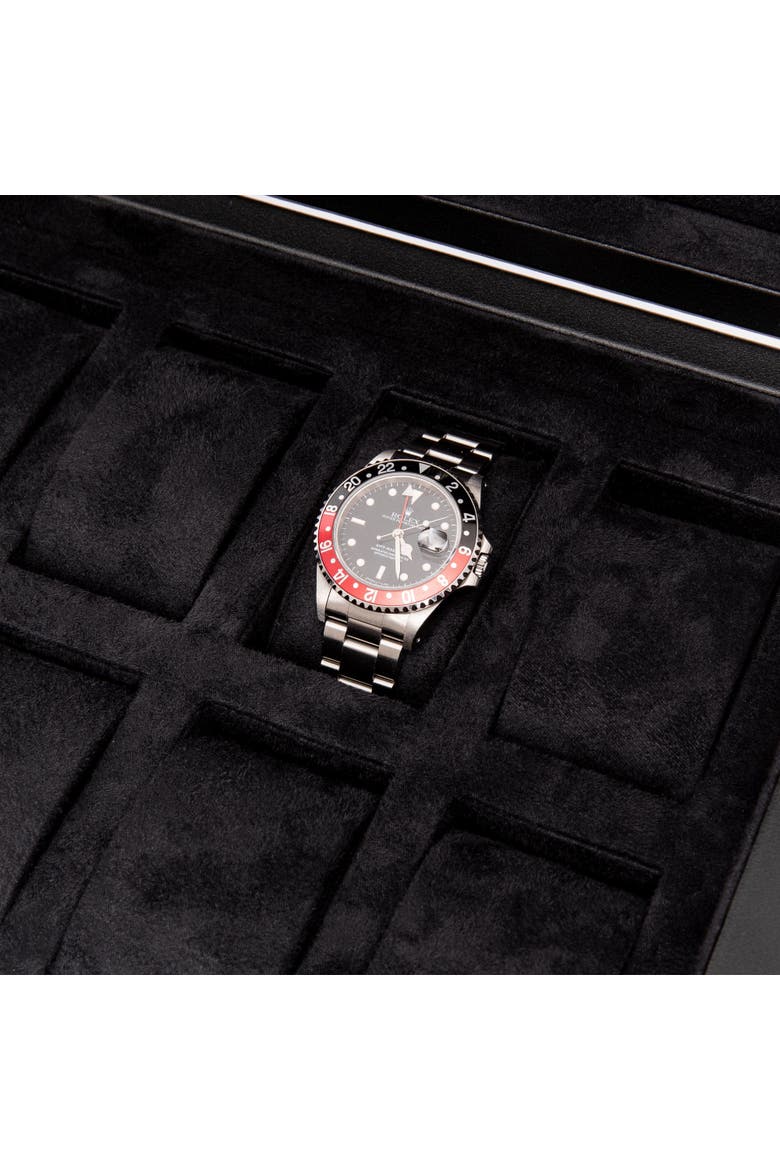 VANTAGE EIGHT WATCH BOX, Alternate, color, Black
