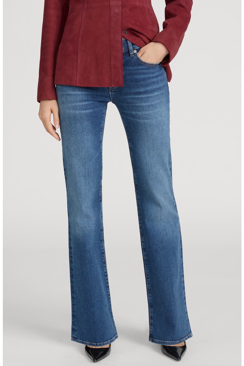 The Rodeo Flare Leg Jeans, Main, color, DAYLILY
