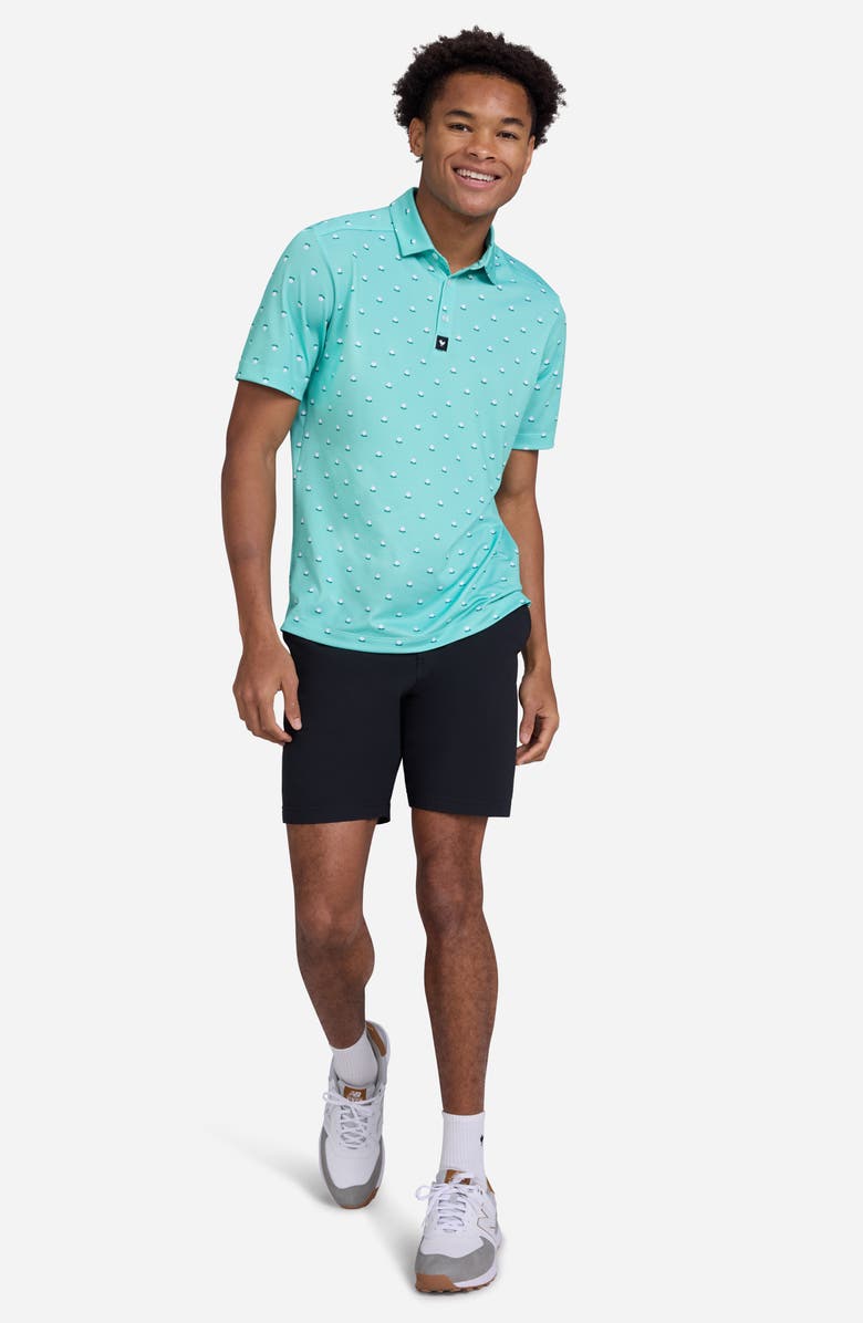 Bad Birdie Piqué Performance Golf Polo, Alternate, color, Aim Point - Dusty Jade
