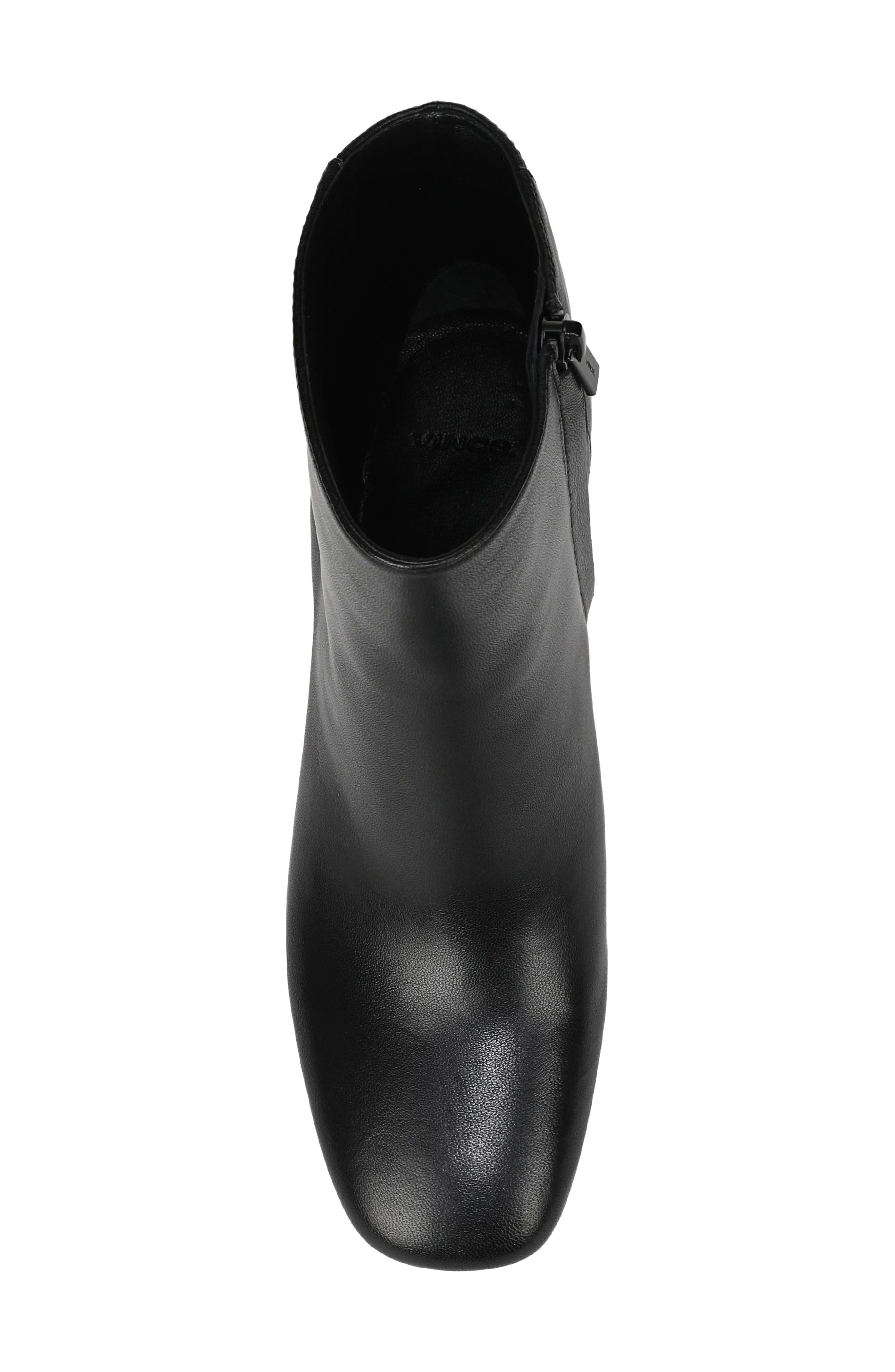 Kimm Leather Bootie, Alternate, color, BLACK LEATHER