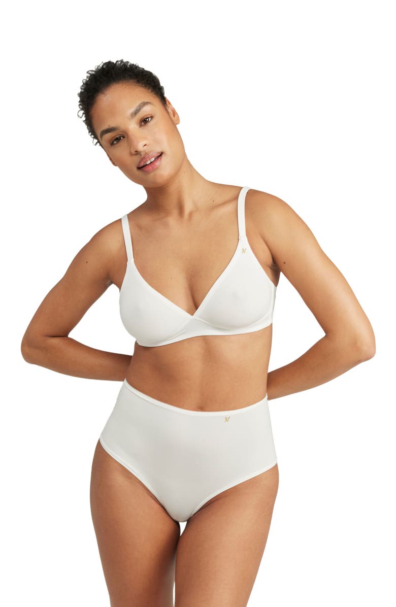 Nudea The Stretch Easy Does It Bralette, Main, color, White