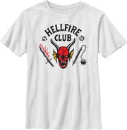 Stranger Things Boy's Stranger Things Welcome to the Hellfire Club Graphic T-Shirt