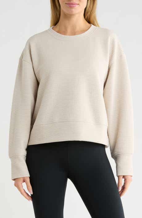 Ridge Relaxed Fit Ottoman Sweater