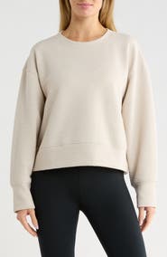 Z by Zella Ridge Relaxed Fit Ottoman Sweater