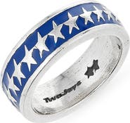 TWOJEYS All Round Icon Enamel Band Ring