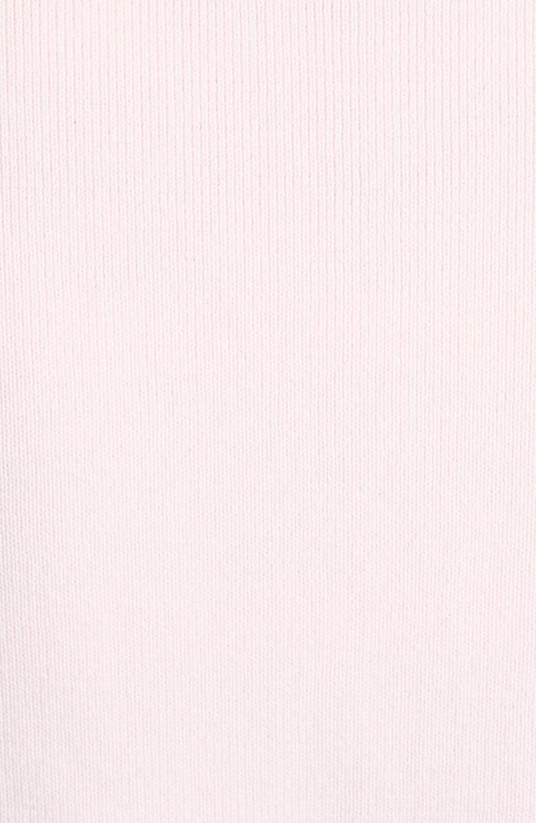 Moncler Floral Quilted Hybrid Puffer/Sweater Vest, Alternate, color, Pink