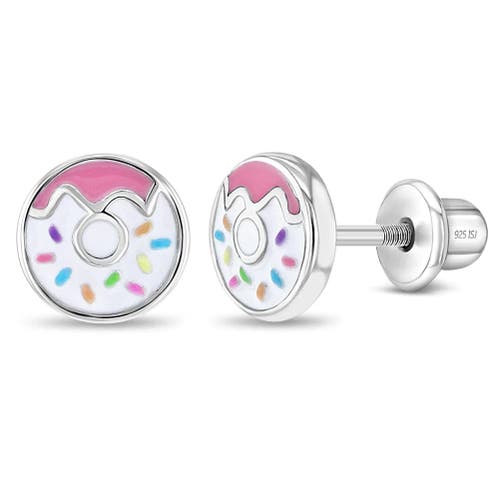In Season Jewelry Frosted with Sprinkles Donut Earrings in Pink at Nordstrom