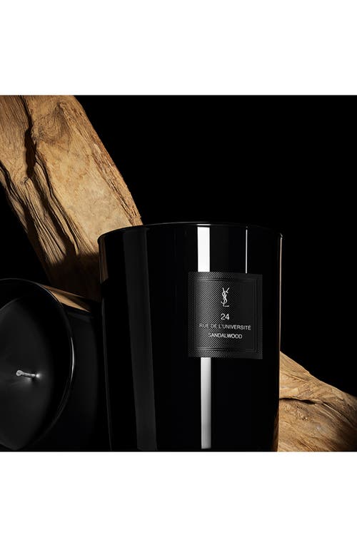 Saint Laurent Yves 24 Rue De L'université Candle In Black