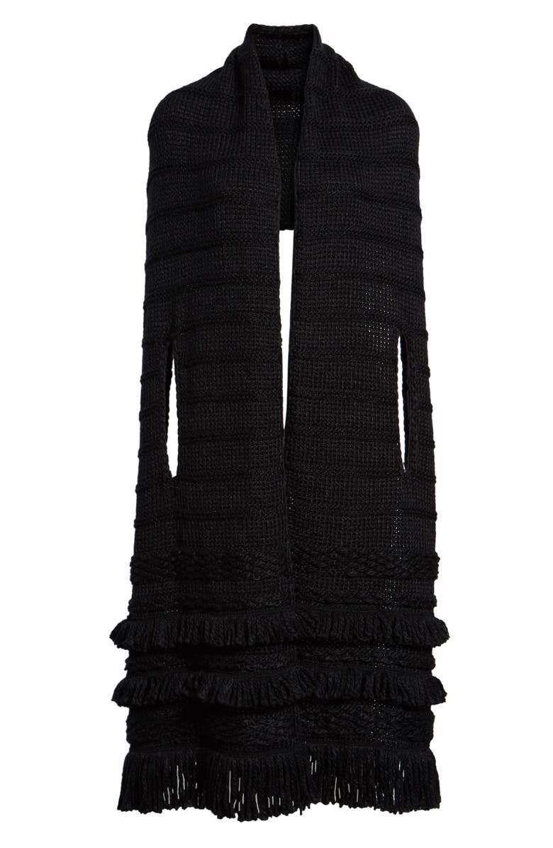 Rebecca Minkoff Chunky Cape Scarf, Alternate, color, 