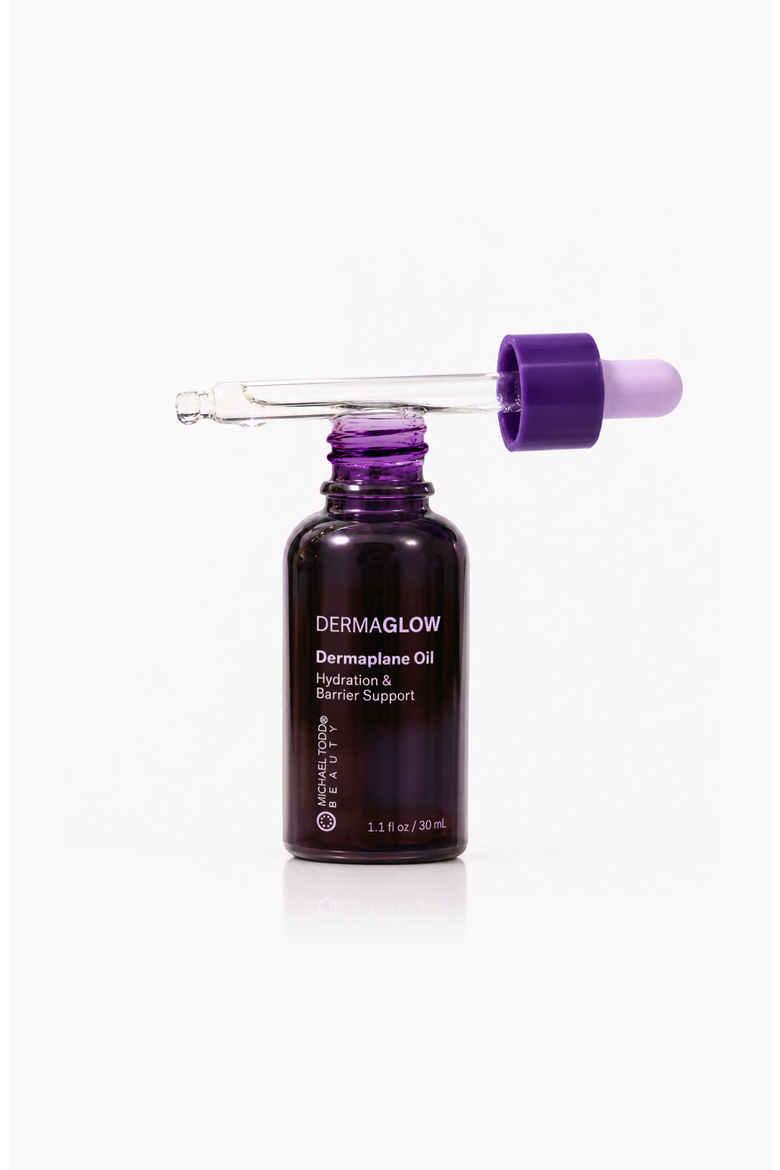DermaGlow Dermaplane Oil, Alternate, color, Shade between blue and red.