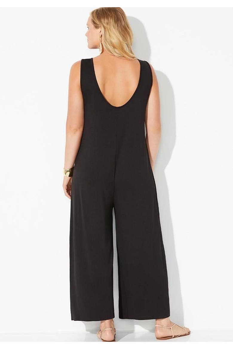 Isla Jumpsuit, Alternate, color, Black