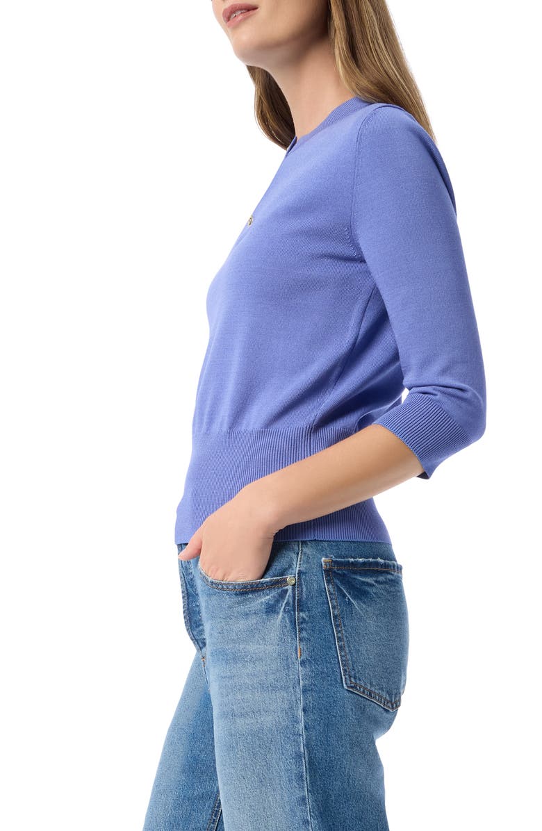 DO by Dee Ocleppo Tessa Henley Sweater, Alternate, color, Baja Blue