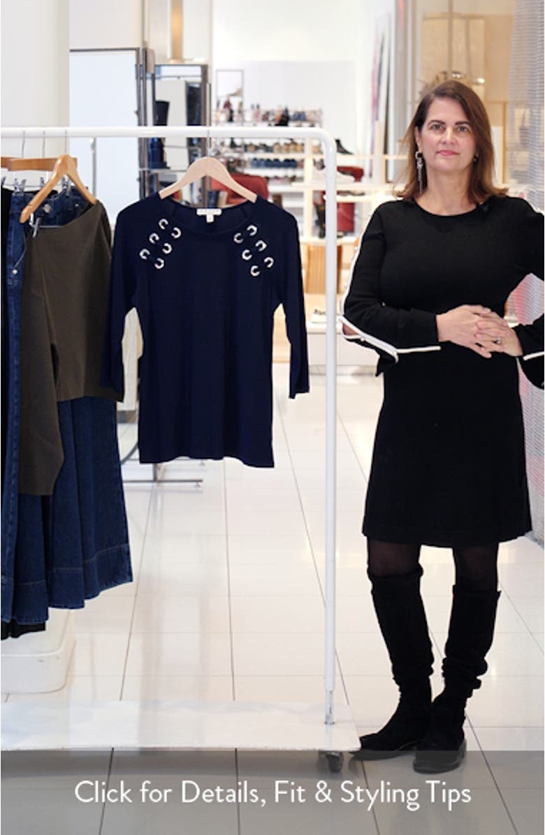 Grommet Accent Cutout Top, sales video thumbnail