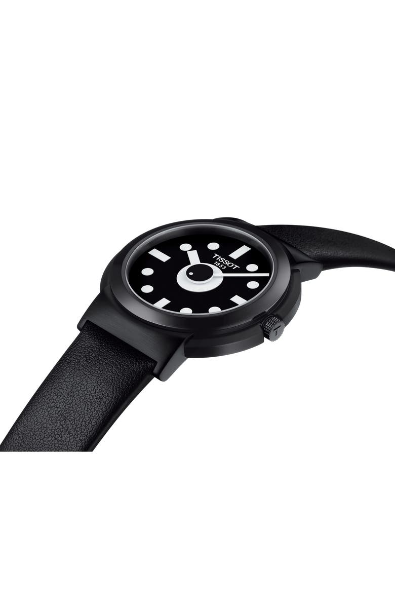 Tissot Heritage Memphis Leather Strap Watch & Strap Set, 41mm, Alternate, color,