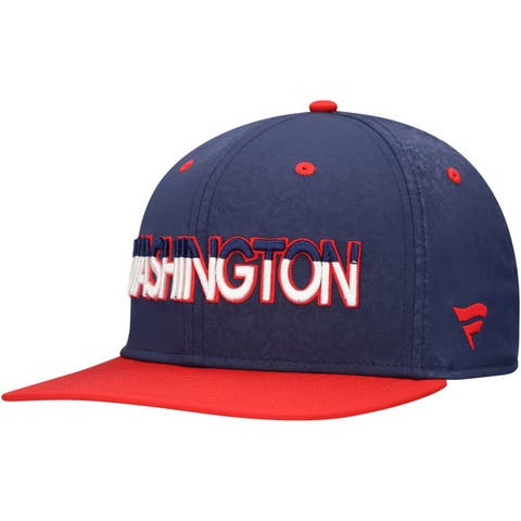 Men's Fanatics  Navy Washington Capitals Alternate Logo Snapback Hat