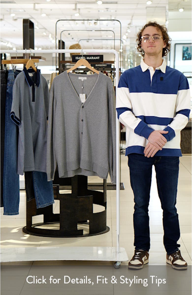 Charleston Cotton & Cashmere Cardigan, sales video thumbnail