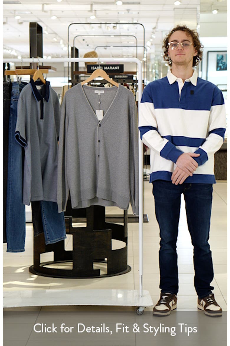 Charleston Cotton & Cashmere Cardigan video