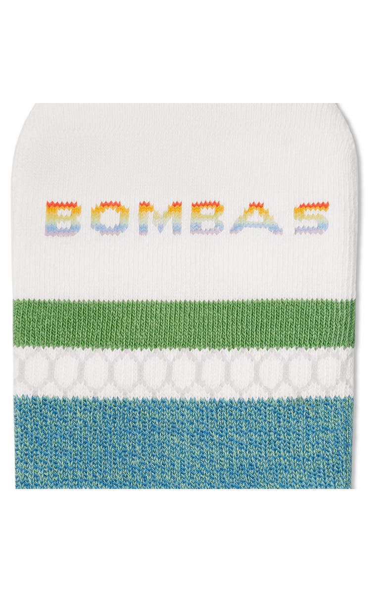 Bombas Pride Stripe Ankle Socks, Alternate, color,