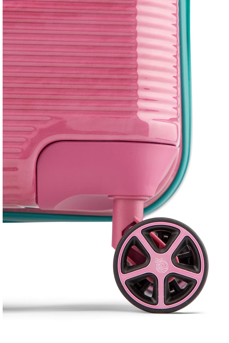 Future Elements Daydream 28-Inch Spinner Suitcase, Alternate, color, TEAL-PINK