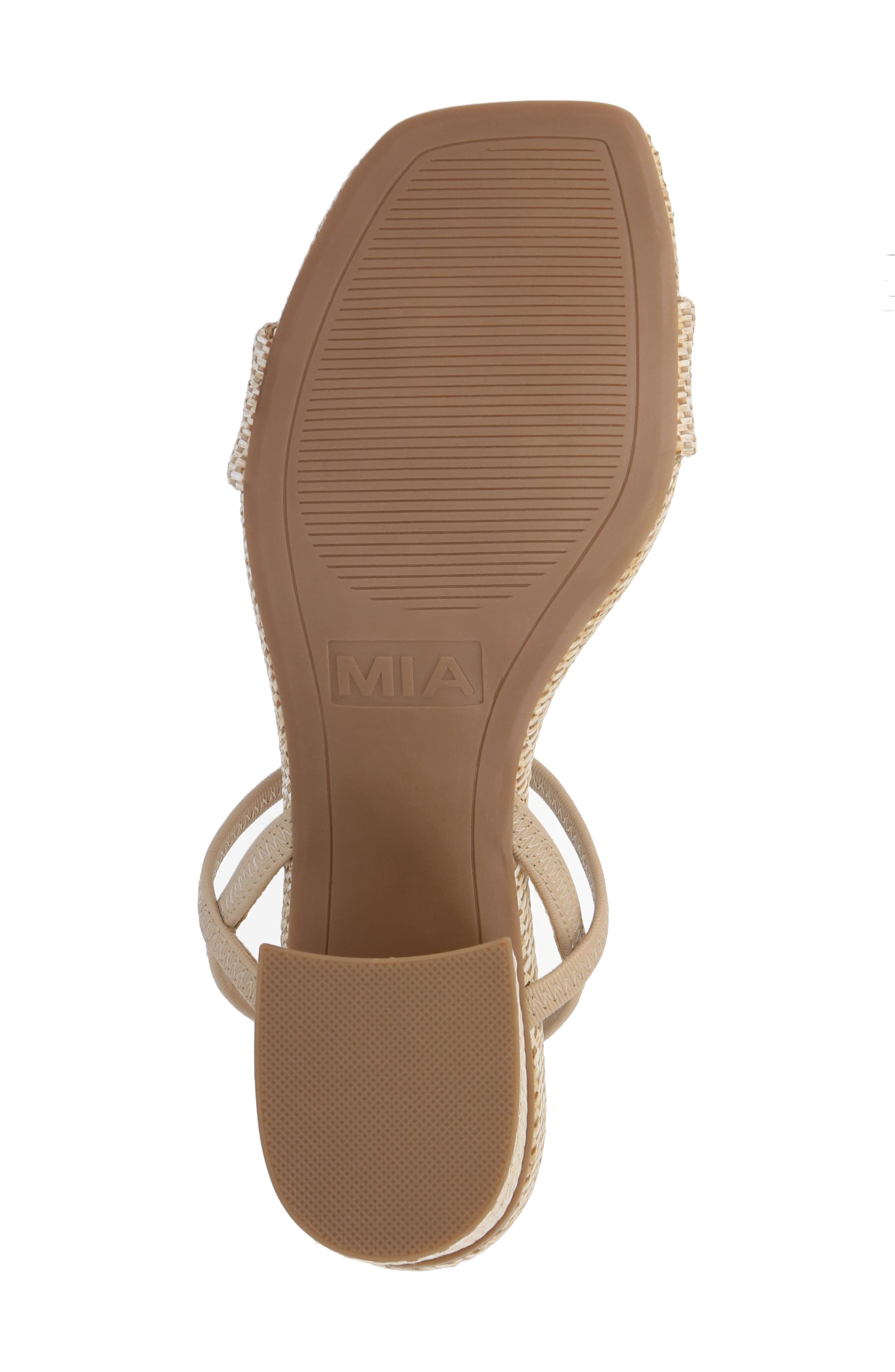 MIA Zissy Slingback Sandal, Alternate, color, Light Natural