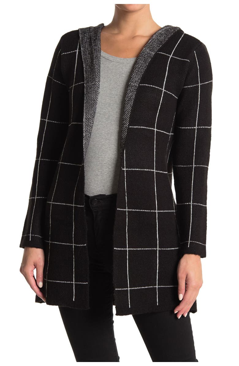 Love By Design Apollo Hooded Pattern Cardigan, Main, color,