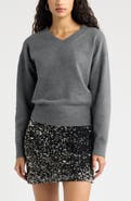 Open Edit V-Neck Sweater