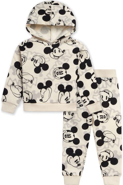 Mickey Mouse Fleece 2-piece Hoodie And Pants Set (toddler, Little Kid & Big Kid)