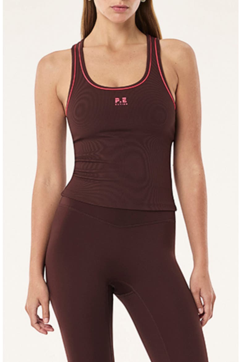 Nexus Rib Tank, Main, color, MAHOGANY/ DIVA PINK