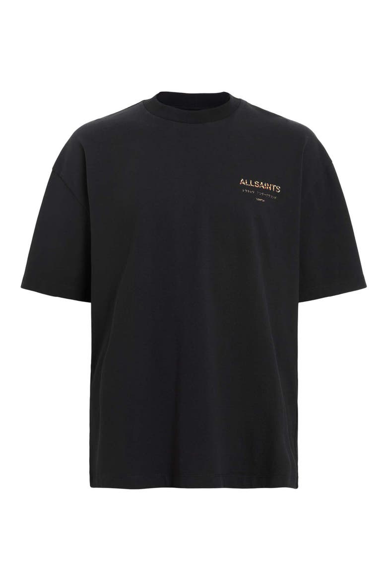 Underground Oversize Graphic T-Shirt, Alternate, color, BLACK/LEOPARD