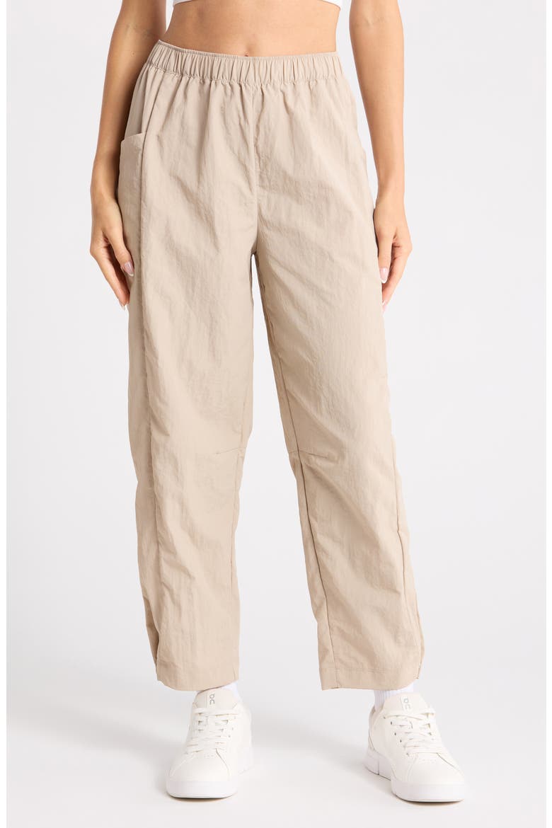 Echo Utility Ankle Track Pants, Main, color, TAN THREAD