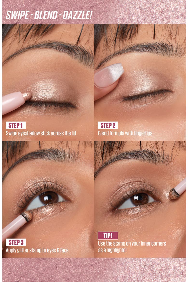 Wink Dazzle Eyeshadow & Glitter Multi Stick, Alternate, color, MOCHA SPARKLE