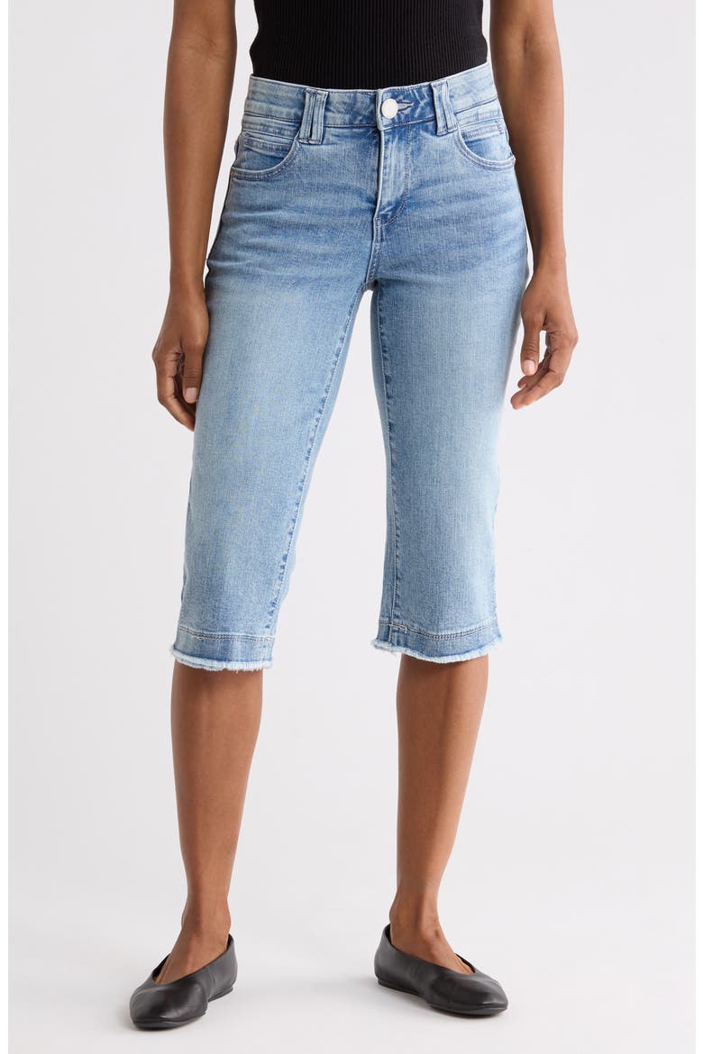 Ab Tech Capri Jeans, Main, color, LIGHT BLUE ARTISANAL