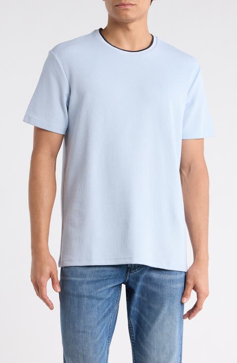 Tipped Microwaffle T-Shirt