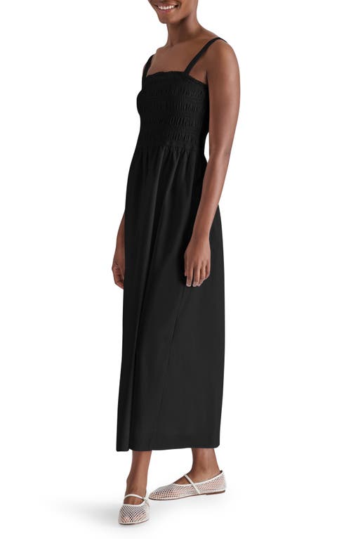 STEVE MADDEN STEVE MADDEN ADRIANA SMOCKED MAXI DRESS