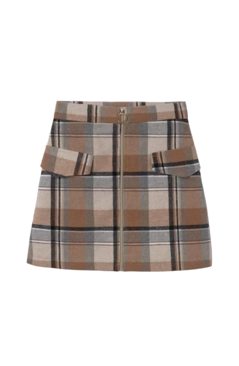 Mayoral Plaid Skirt, Main, color,