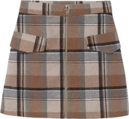 Mayoral Plaid Skirt