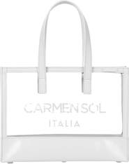 CARMEN SOL Venezia Clear Tote Bag